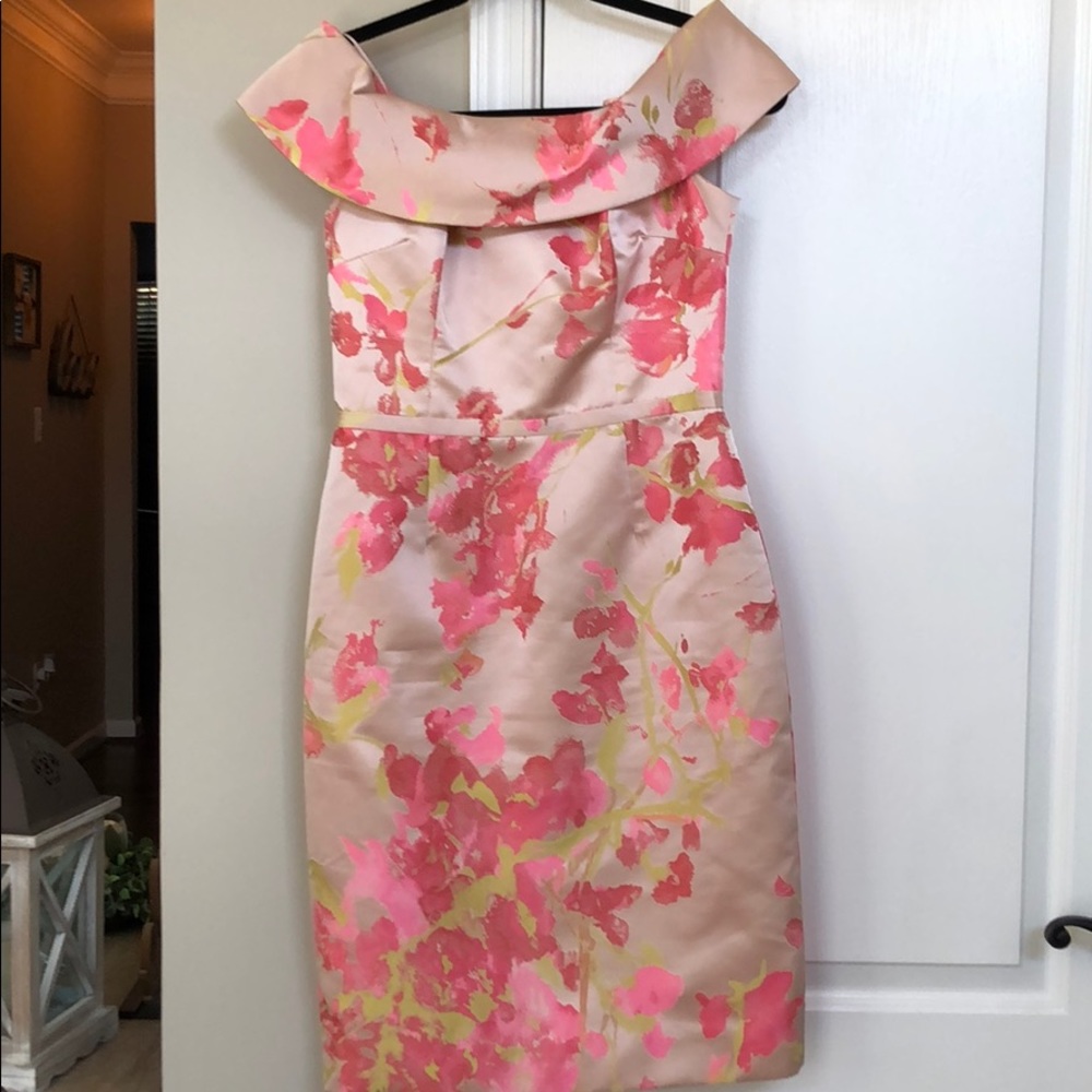 Silk flower dress